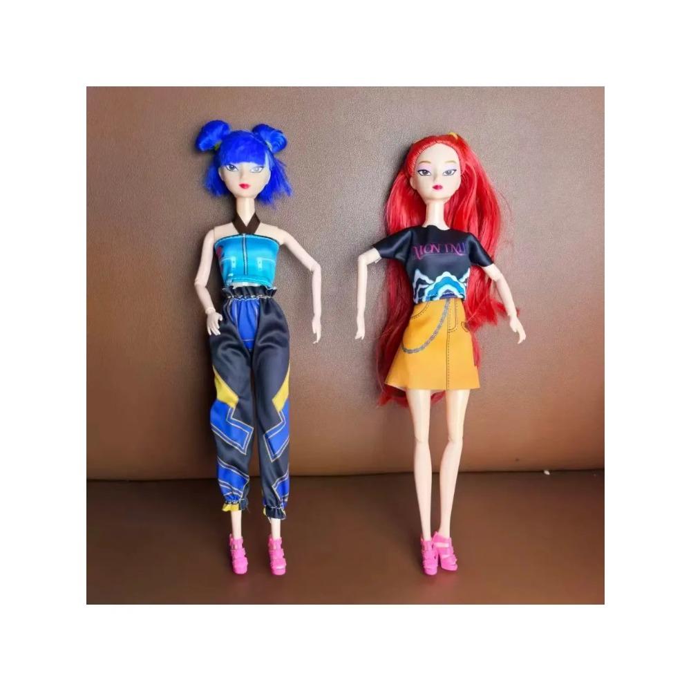 NEW Anime KPop Demon Hunters Doll Vinyl Toy Rumi Mira zoi Character vinyl mask figurine Birthday Gift Fan Club Gifts