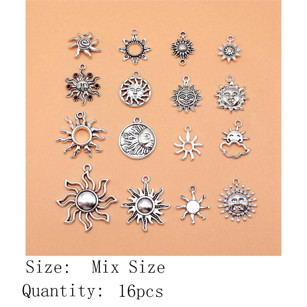 New Year's Day Aesthetic Jewelry Charms Study Sports Mixed Set Charms Pendant Women's Bag Bracelet Pendant