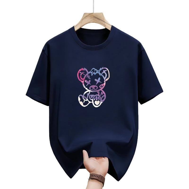 2025 new style fashionable mens and womens roundneck shortsleeved printed Tshirt summer casual Tshirt