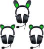 Razer Kraken Kitty V2 Pro Black Wired Gaming Headset with Interchangeable and Bunny Ear Four Razer Chroma RGB Detachable Razer HyperClear Cardioid