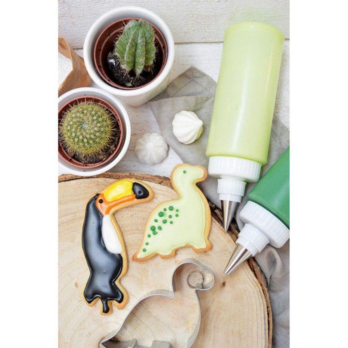 Bucket of 16 Steel Cookie Cutters - Wild - Scrapcooking