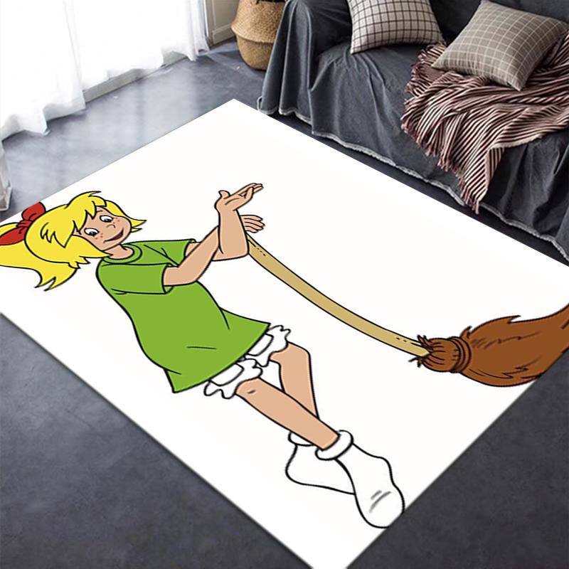2026 NEW Bibi Blocksberg Carpet Rug for Living Room Bedroom Home Sofa Decoration,Kids play Non-slip Floor Mat