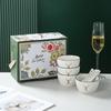 Company Launch Event Ceramic Bowl & Spoon Set - Souvenir Gift Box