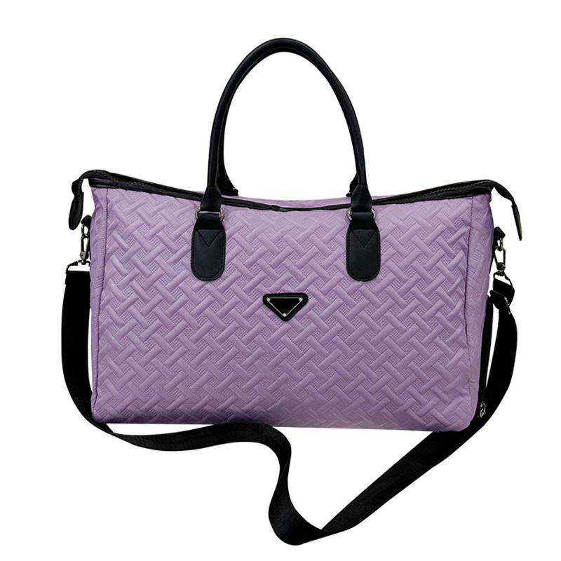 Women's Dry-wet Separation Sports and Fitness Bag, Large-capacity Portable Travel Bag with Shoe Compartment for Outings