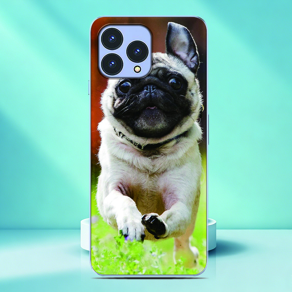 Pet Dog Pug Phone Case For Cubot A40 X100 A20 A10 Max 5 3 P80 P50 X70 X50 Note 60 50 21 J7 Power Custom Picture Back Cover