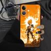 Dragon Ball Goku Anime Back Phone Cover Case for iPhone 16e 14 17 16 Pro Max 12 13 Mini 17 Air 15 Plus 11 XS