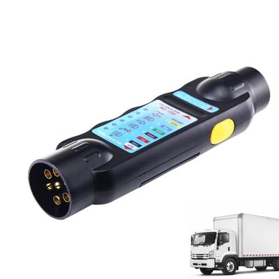 Testeur de remorque à 7 broches, testeur de câblage durable, connecteur de prise, outil de diagnostic de connexion de prise durable, accessoires de voiture