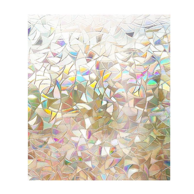 Colorful Thickened Translucent Window Stickers for Bedrooms & Living Rooms - Anti-Peep Glass Film for Offices