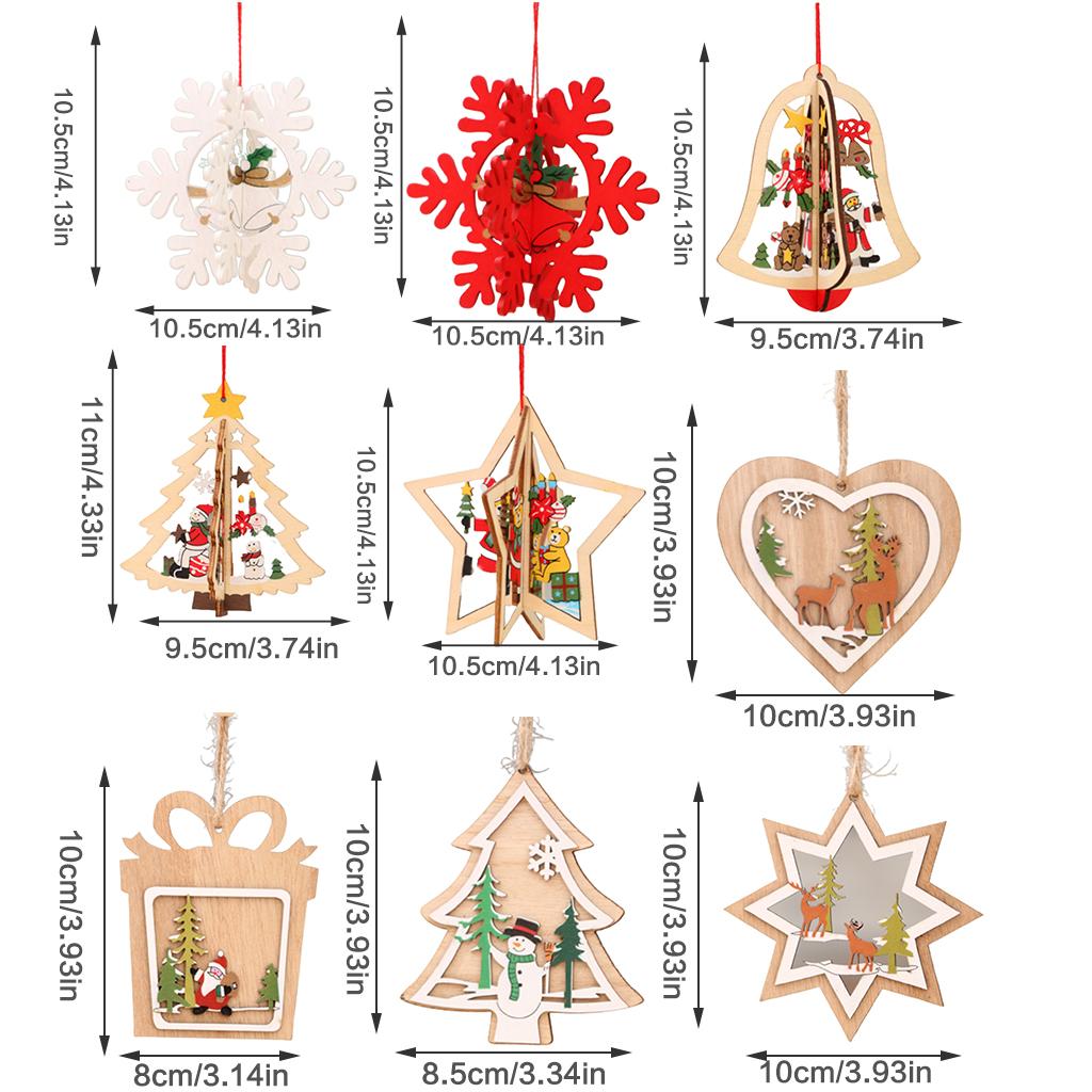 Christmas Tree Ornament for Xmas Showcase Family Gathering Office Exquisite
