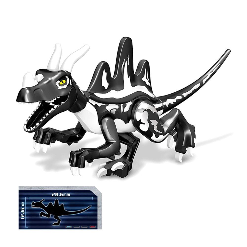 Mini Size Jurassic Dinosaur Building Brick Carnotaurus Building Blocks  Kids Play
