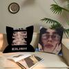 Hot Singer B-Billie E-Eilish Maple Design Cushion Cover Happy Autumn Harvest decor Holiday Decorati Pillow Cover