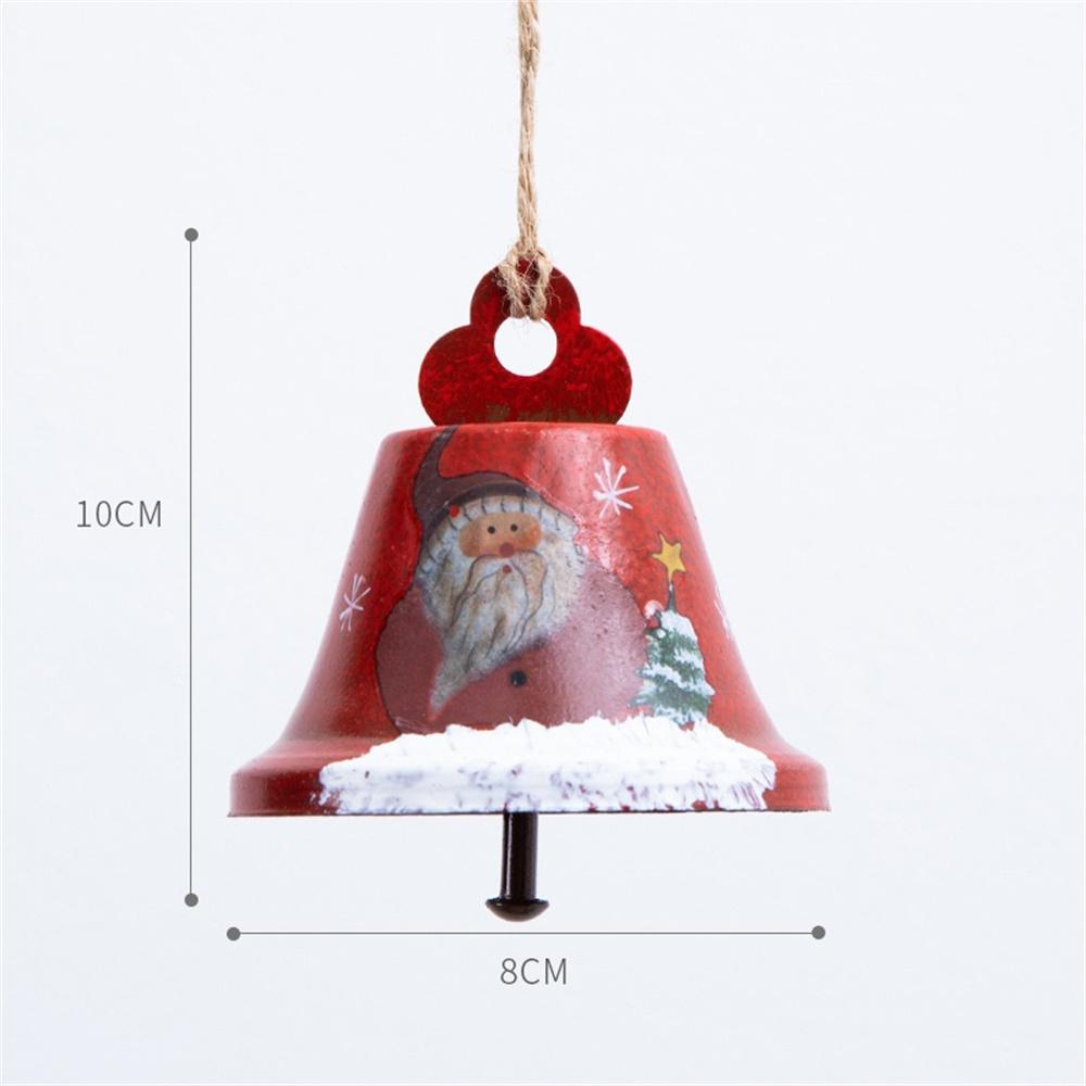 Christmas Bell Hanging Santa Bell Jingling Bell Lightweight For Gift-Giving Office Decor Holiday Decor