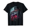STAR WARS Mandalorian Helmet Scenefill T-Shirt