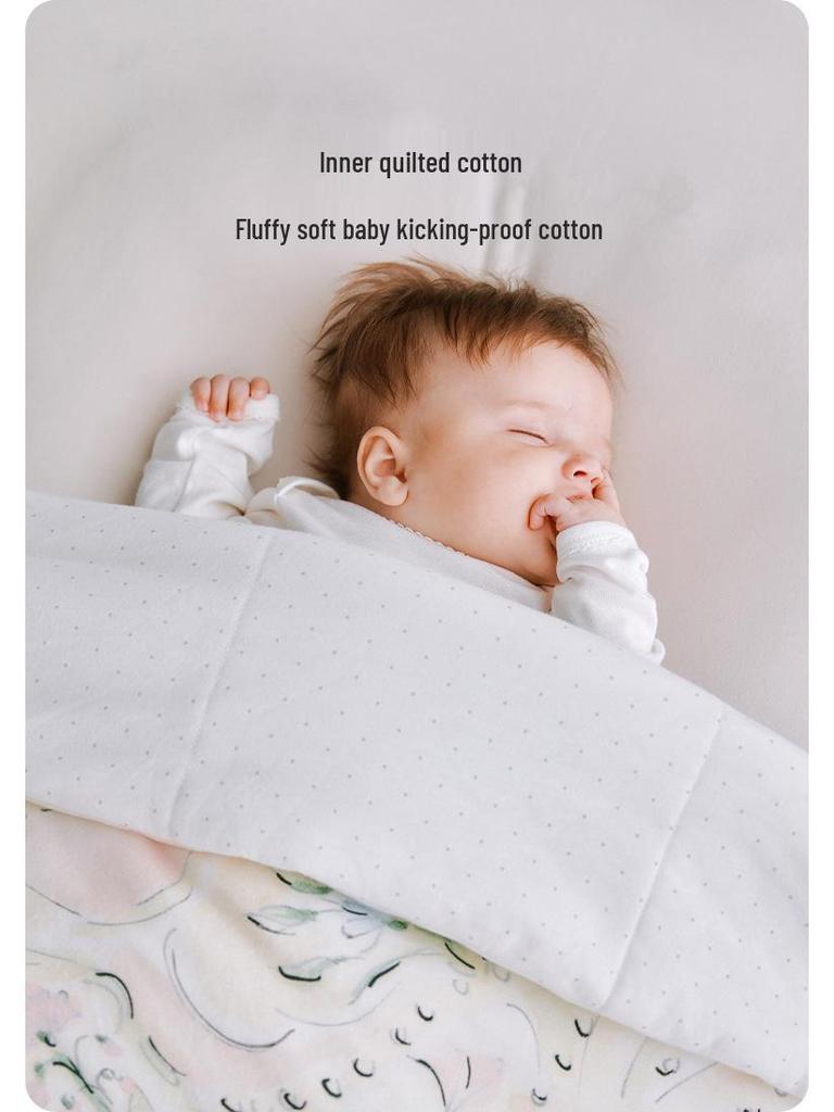 Newborn Baby Swaddle Blanket with Mulberry Silk - Velvet Plush for Delivery Room and Home