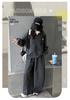 Girls' Faux Two-Piece Hoodie & Wide-Leg Pants Set – Korean Style for Autumn/Winter 2026