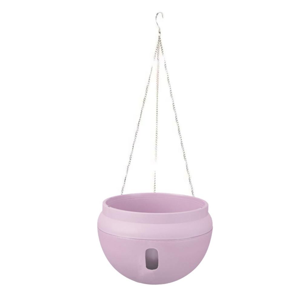 Self Absorbing Water Hanging Flower Pot Detachable Water Storage Planter  Balcony