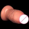23 * 10CM Large And Oversized Anal Plug Penis Liquid Silicone Dual Hardness Simulation Oversized Dildo Adult Sex Toy