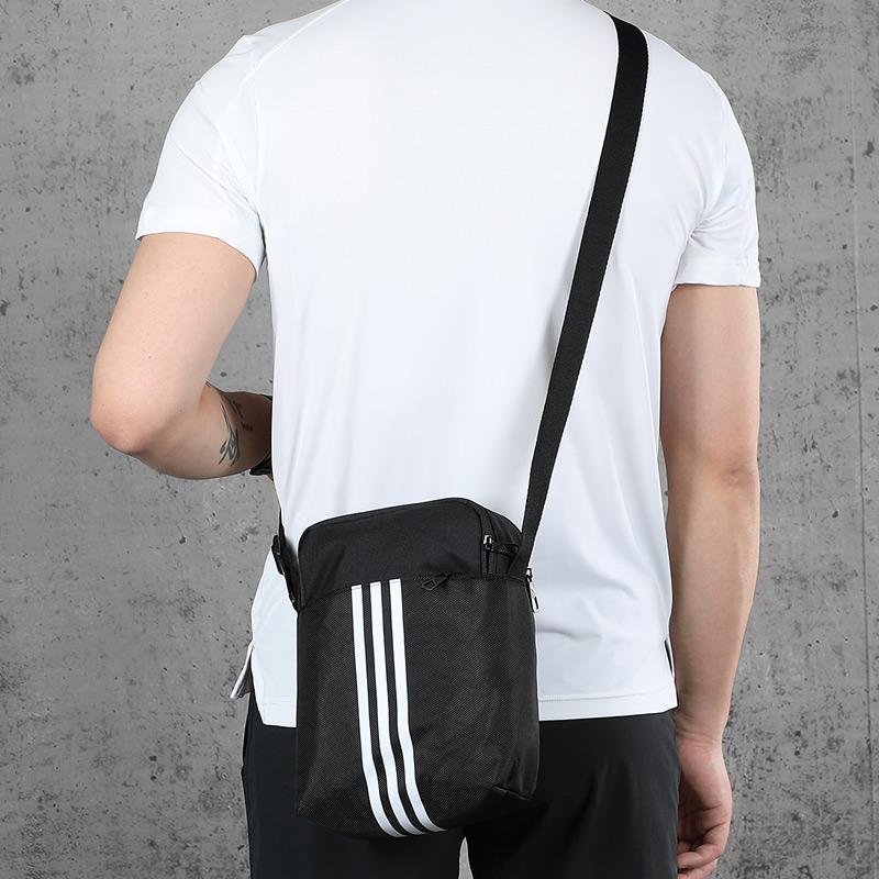 Adidas Pltorg3 Sports Polyester Shoulder Crossbody Bag Unisex Bags Black FM6881