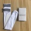 Hohe Elastizität Gestreifte Oberschenkelhohe Strümpfe Student Anime Cosplay Medis Damen Sexy Schlankmachende Lange Beinsocken 120D Für Herbst