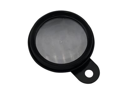 Creative Factory Posh License Holder Type H-B Display Diameter: Approx. 2.7 Inches (68 Mm), Stainless Steel, Black Electrodeposition Finish 200053