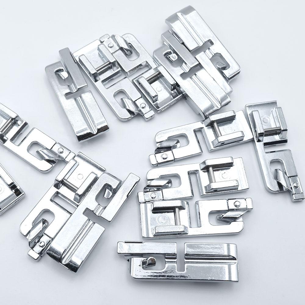 1PC Narrow Rolled Hem Foot Presser Foot 3MM Fit Singer Brother Janome Babylock Household Sewing Machine Sewing Accessories