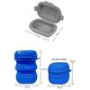 Travel Ready Soap Dish: Leak Proof Design Keeps Your Soap Fresh and Dry