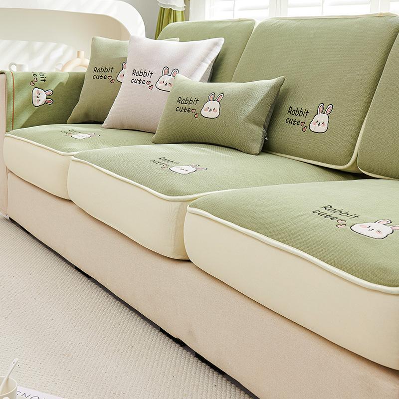 Lazy Elastic Sofa Cover 2024 New Chenille Four-season Universal All-inclusive Anti-slip Sofa Cover Dustproof