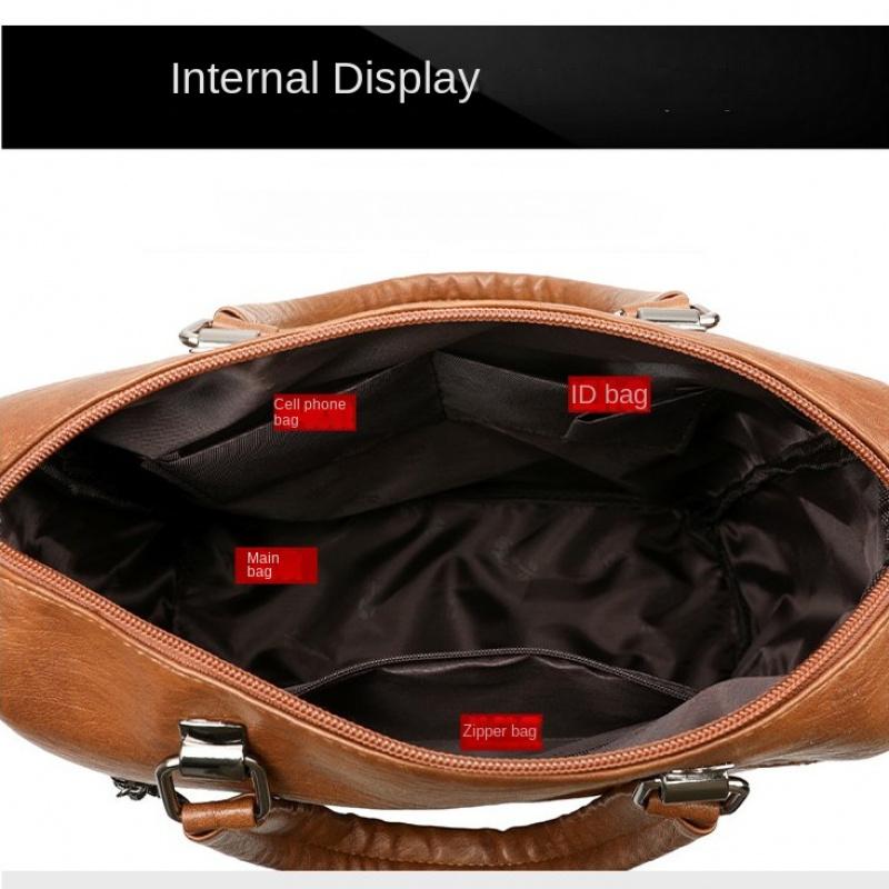 Damen Rucksack Handtasche Koreanischer Stil Multifunktional Umwandelbar Crossbody Handheld Rucksack Mit Goldfarbener Hardware Reise Tragetasche