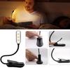Clip-On LED Desk Reading Light with Eye Protection and Rechargeable Battery