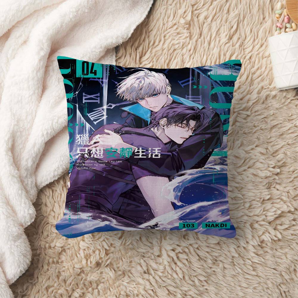 The HHunters Gonna Lay Now Bl Pillow Gift Home Office Decoration Bedroom Sofa Car Cushion Cover Case X
