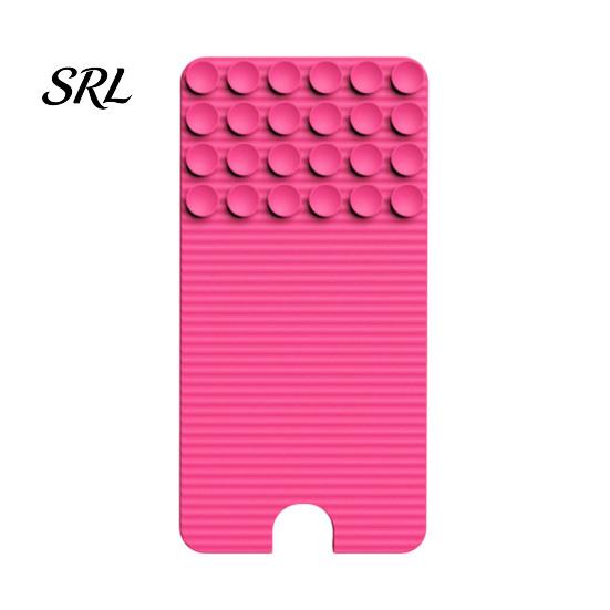 Portable Silicone Phone Holder Stand with Suction Cups, Foldable Flexible Desk Grip for Outdoor Shoots Tablet Laptop, Convertible Selfie Travel Hands