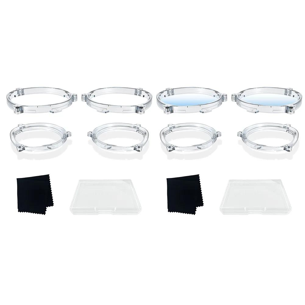 Magnetic Lens for Meta Quest3 Protection Frames with Anti Blue Light Glasses Lens Anti-Scratch Ring for Meta/Oculus Quest 3