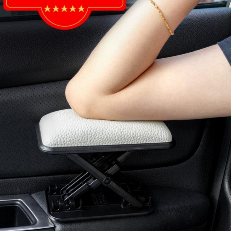 Car Armrest Pad Adjustable Armrest Cushion Adjustable Height Car Armrest Left Right Elbow Support Pad Anti-Fatigue Armrest Pad