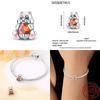100% Real Copper Autumn Maple Squirrel Charms Fit Original Pan Bracelet For Women Birthday Fine Jewelry Gift