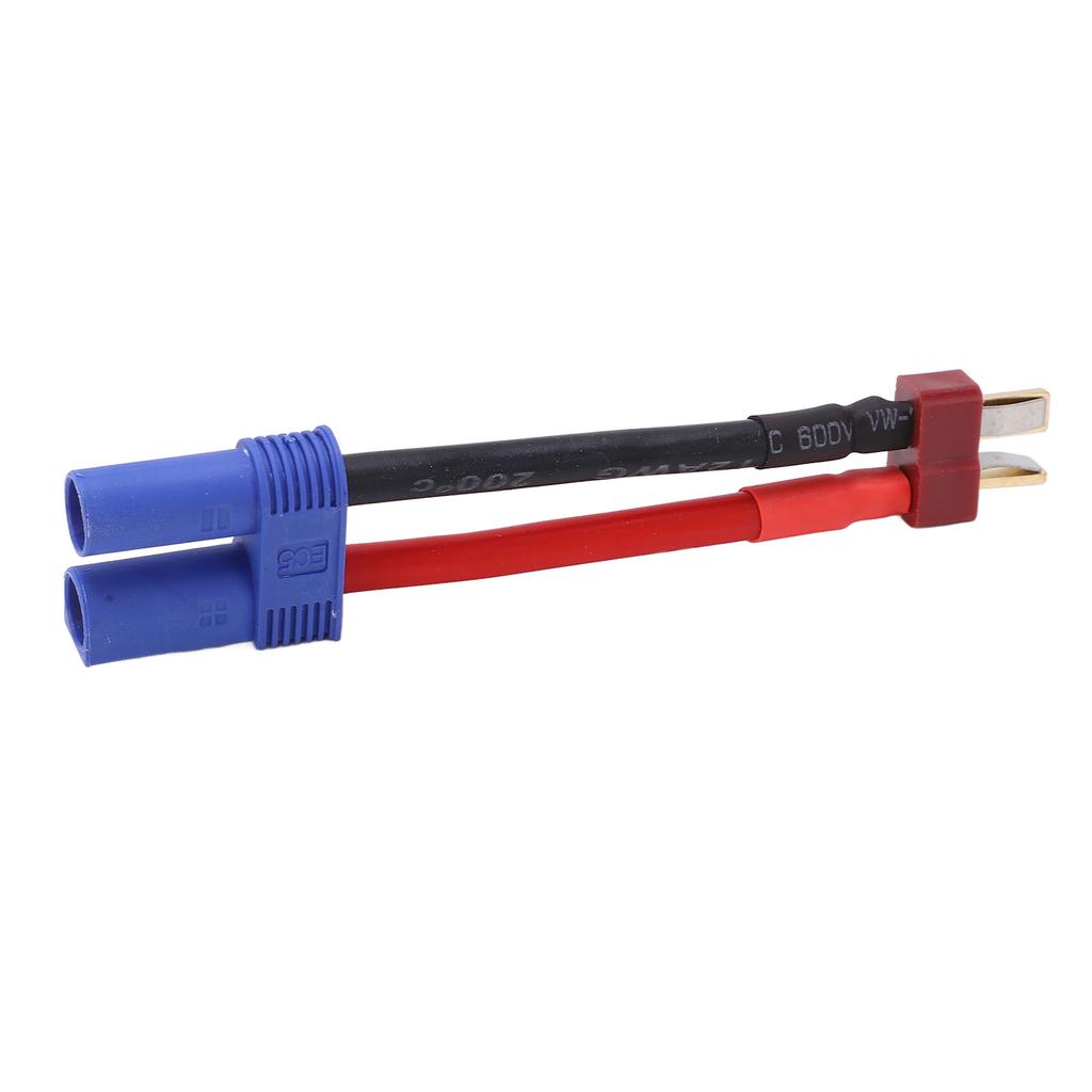 Adaptor Conversie Mufă T Tată la Mufă EC5 Mamă 93mm 12AWG pentru Model RC Mașină Avion