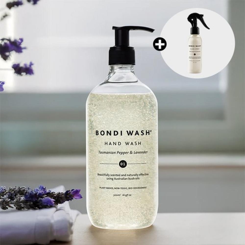 Bondi Wash Hand Wash Tasmania Pepper Lavender 500ml Single option
