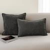 Light Luxury Chenille Living Room Sofa Pillow Bedside Cushion Waist Pillow Pillowcase Without Core Large Back Cushion