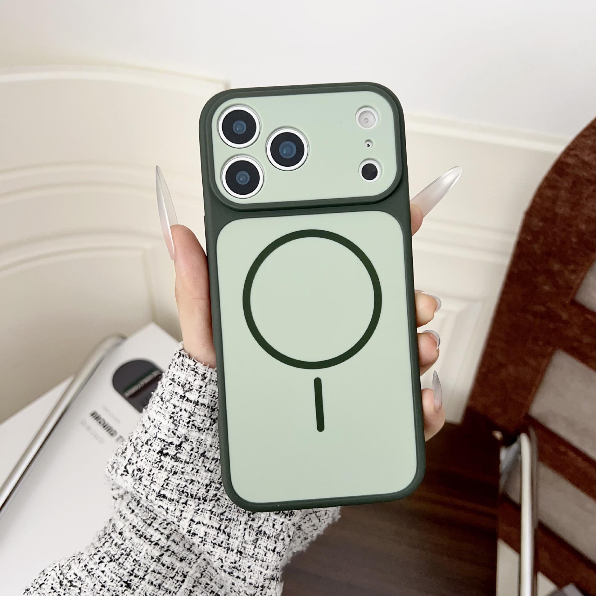 Large Window Magnetic Case for Apple 17 Pro Max - Full Coverage with Fine Ring Magnet 17 PRO