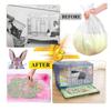 M-Modern-50Piece Disposable Cage Liner Clear Plastic Bunny Cage Liner For Bunny Guinea