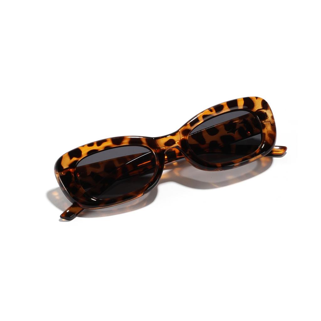 Glasses Rectangle Star Sunglasses Men'S Versatile Personality Rivet Square Sunglasses Women'S Feeling