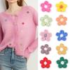 30PCS Multicolor Mini Flower Appliques Embroidered Flower Appliques DIY Clothes Sewing Supplies Headwear Decor Patches