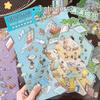 3D Cartoon Layered Landscaping Stickers - Miniature Scene DIY Decals for Stress Relief