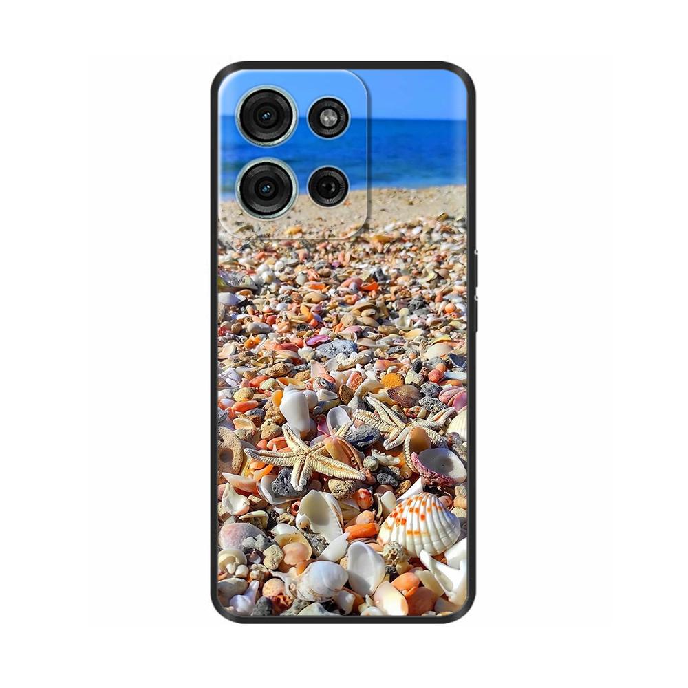 For Motorola Moto G75 Case for Moto G35 G55 G15 Cute Painted Soft Cases Phone Back Cover For Motorola Moto G75 5G MotoG75 Fundas