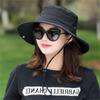 Female Korean Version Sunshade Hat Mountaineering Fisherman Hat Beach Sun Hat