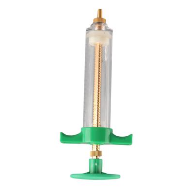 Veterinary Injection Syringe Livestock Farm Manual Injector for Pig Cattle Sheep Dog Cat20ml 13.5cm 5.3in