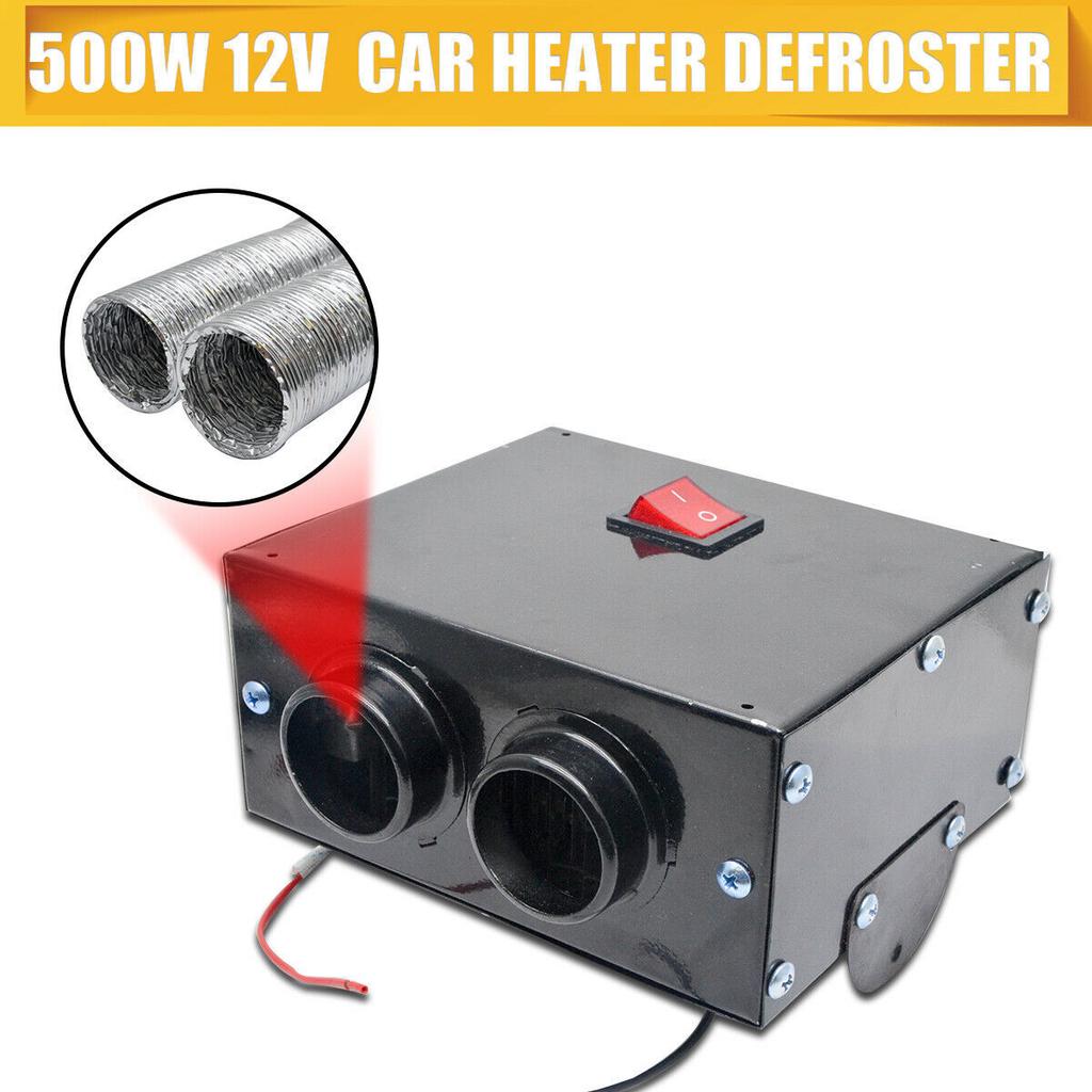 Truck 12v Car Heater Winter Electric Vehicle Defrost 500w24v Electric Heater Defogging