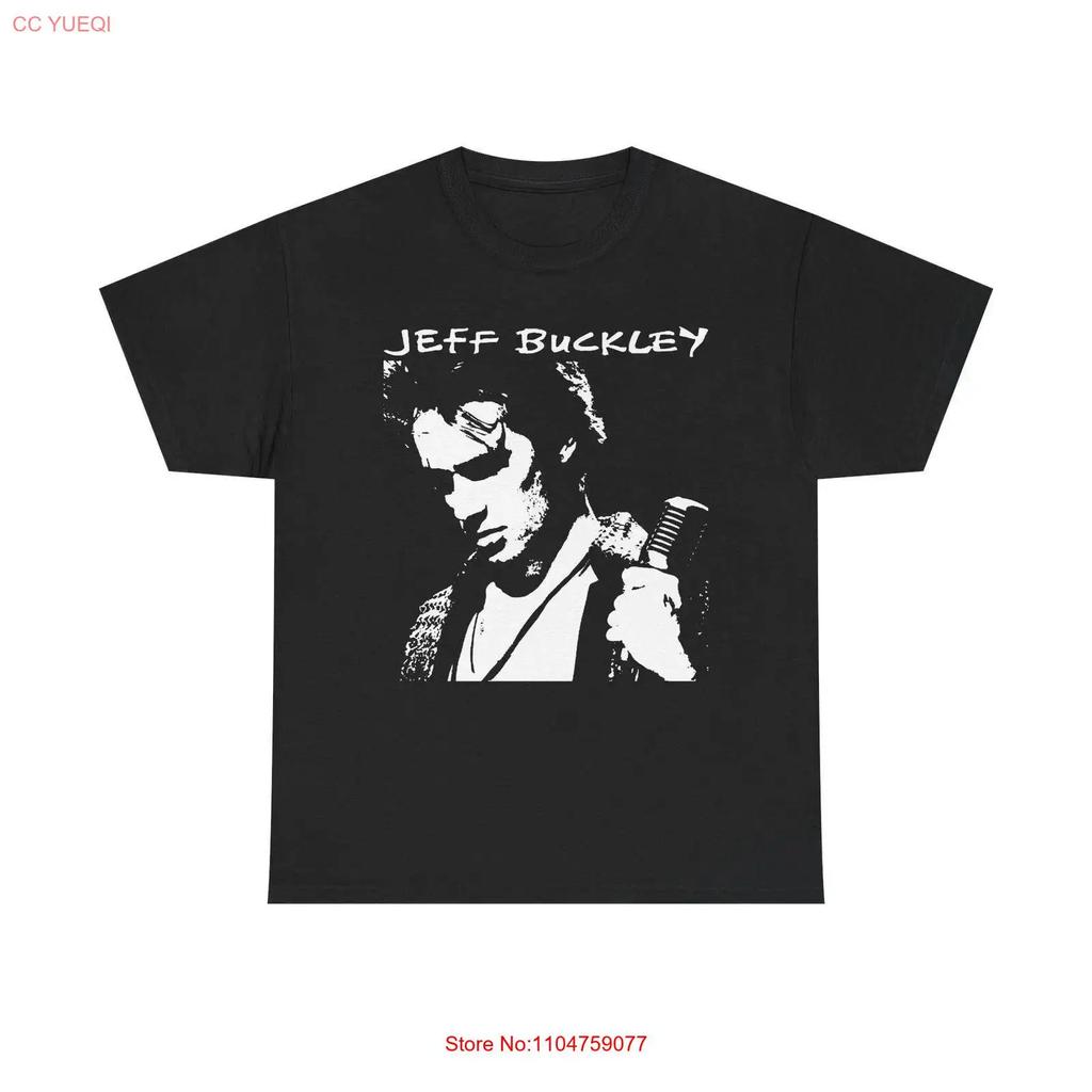 Jeff Buckley T Shirt Grace Album Fan Gift Trendy Shirts Music Graphic Tee Heavy Cotton Vintage Washed Stylish Fashion Versatile