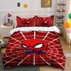 Spider-Man On Web Pattern. Bedding Sets Duvet Cover Sets Duvet Covers Pillowcases(1 * Duvet Cover 2 * Pillowcases Without Duvet Insert)