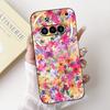 For Nothing Phone 3A Case A059 Cover Fashion Flower Soft Silicone Black Shockproof Cover On Nothing Phone3A 3 A 3APro A059P Capa