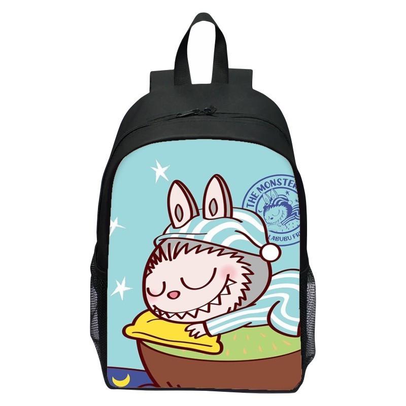 

Adorable Cartoon Labubu School Backpack For Boys And Girls 6-9 Years Old Durable Style A